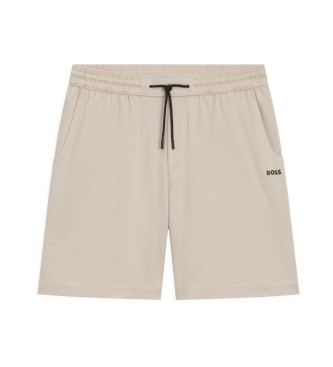 BOSS Kratke hlače Mesh Heritage beige