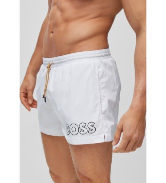 BOSS Maillot de bain Mooneye blanc
