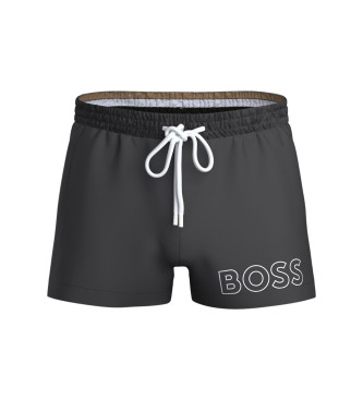 BOSS Mooneye dark grey swimming costume