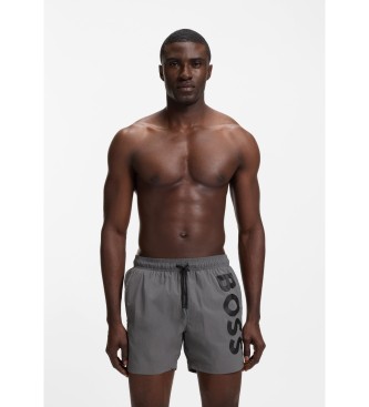 BOSS Fato de banho polvo cinzento