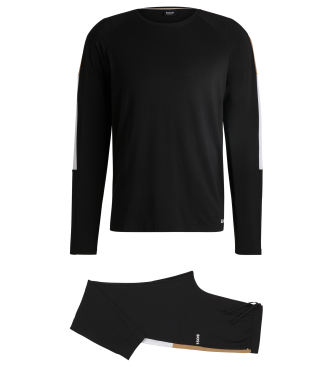 BOSS Pijama Balance preto