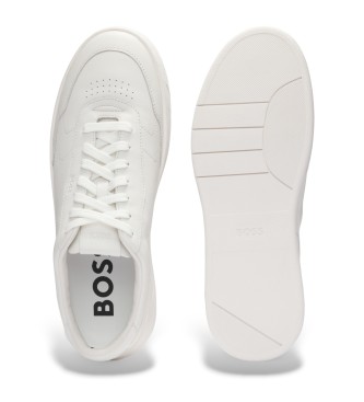 BOSS Sneakers in pelle bianca Baltimore