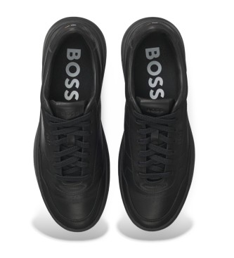 BOSS Sneakers in pelle nera Baltimore