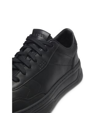 BOSS Sneakers in pelle nera Baltimore