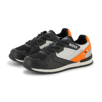 BOSS Retro sportschoenen zwart