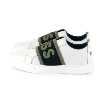 BOSS Sneakers in pelle bianca