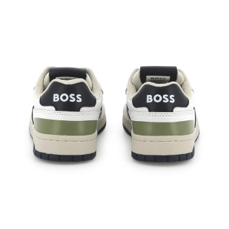 BOSS Sneakers in pelle bianca