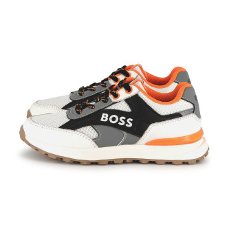 BOSS Multicoloured logo trainers