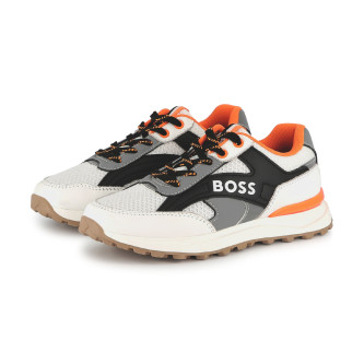 BOSS Multicoloured logo trainers