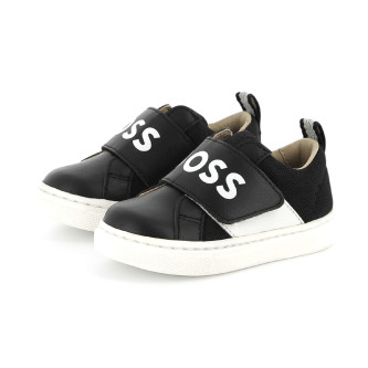 BOSS Sneakers in pelle nera