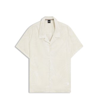 BOSS Beige Beach Shirt