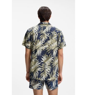 BOSS Camisa Beach bege