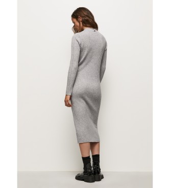 Pepe Jeans Graues Kleid Belinda