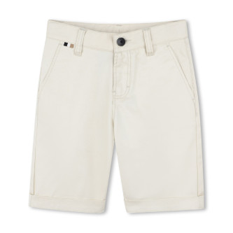 BOSS Beige chino shorts