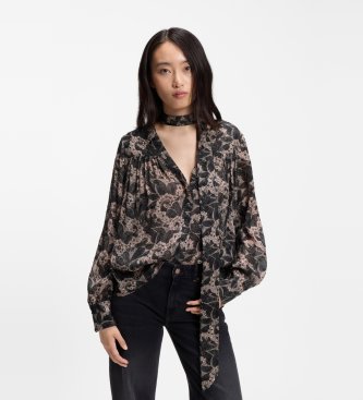BOSS Blus Bemely flerfärgad