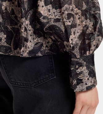 BOSS Blus Bemely flerfärgad