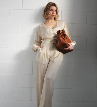 BOSS Blusa bege Bratty