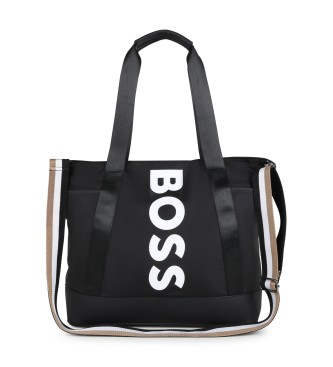 BOSS Wickeltasche mit Zubehr schwarz