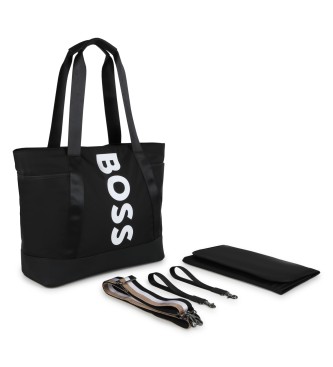 BOSS Wickeltasche mit Zubehr schwarz