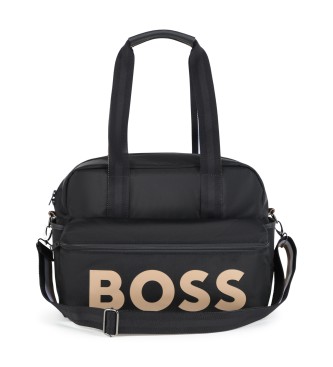 BOSS Wickeltasche mit Zubehr schwarz