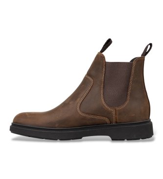 BOSS Botines Ferling marrón oscuro