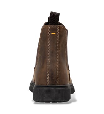 BOSS Botines Ferling marrón oscuro