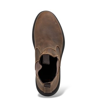 BOSS Botines Ferling marrón oscuro