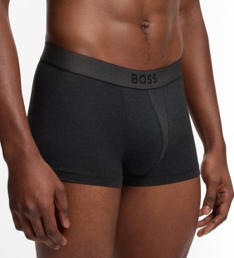 BOSS Set de 3 calzoncillos de tejido elástico beige, marino, negro