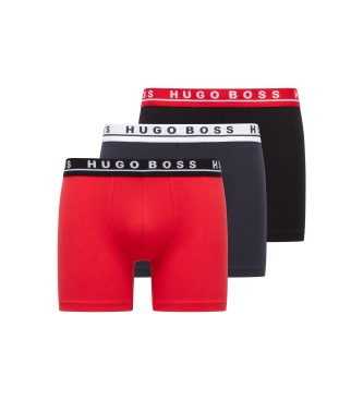 BOSS 3 Pack 3 Boxer briefs 3P black, navy, red