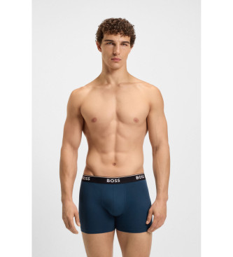 BOSS Set om 3 boxershorts Power 969 svart, grn, gr