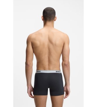 BOSS Set 3 Boxershorts Des Marineblau