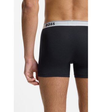 BOSS Set 3 Boxershorts Des Marineblau