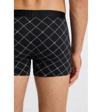 BOSS Set 3 enf�rgade boxershorts svart