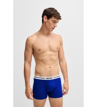 BOSS 3er-Set Boxershorts mit Logo und mehrfarbigem Streifen
