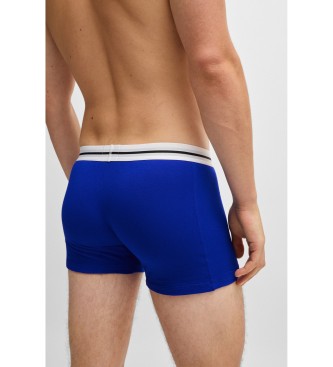 BOSS 3er-Set Boxershorts mit Logo und mehrfarbigem Streifen
