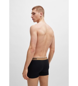 BOSS Conjunto de 3 boxers pretos