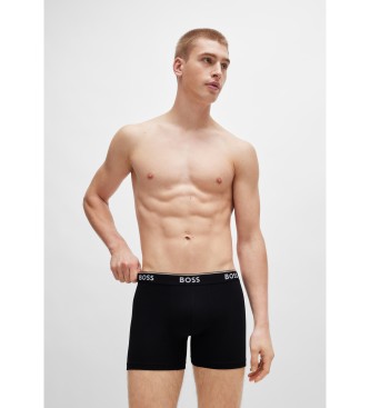 BOSS Conjunto de 3 boxers pretos