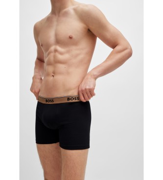 BOSS Conjunto de 3 boxers pretos