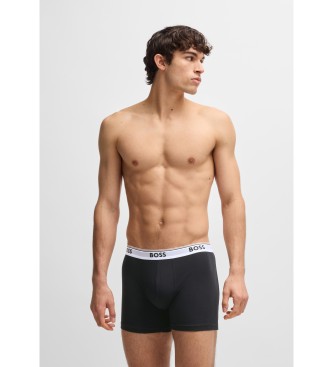 BOSS Set 3P Boxershorts Power grn, schwarz