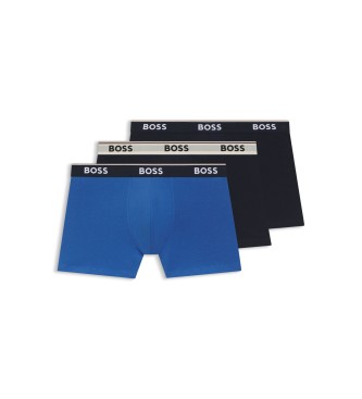 BOSS S�t med 3 boxershorts Power blue