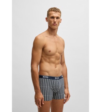 BOSS 3er Set Boxershorts Power Des mehrfarbig