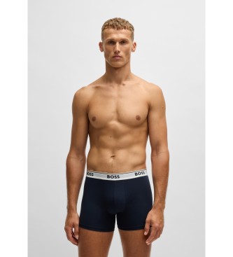 BOSS 3er Set Boxershorts Power Des mehrfarbig