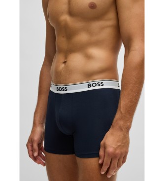 BOSS 3er Set Boxershorts Power Des mehrfarbig
