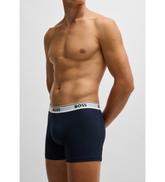 BOSS 3er Set Boxershorts Power Des mehrfarbig