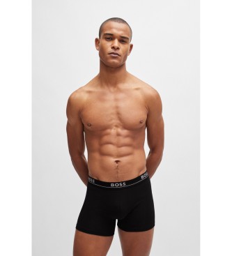 BOSS Set of 3 boxer shorts Spirit white, black, grey