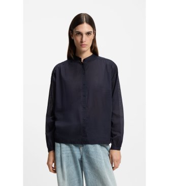 BOSS Blouse Bizzan marineblauw