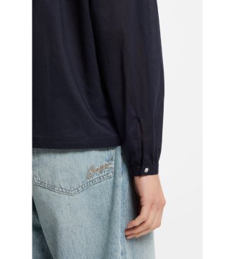 BOSS Blouse Bizzan marineblauw