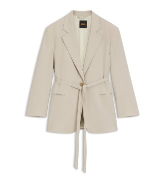 BOSS Giacca Jalara beige