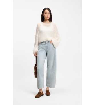 BOSS Blue Relaxed Fit Balloon Leg Jeans