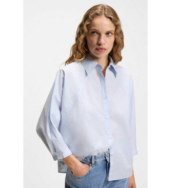 BOSS Camisa azul Belenta